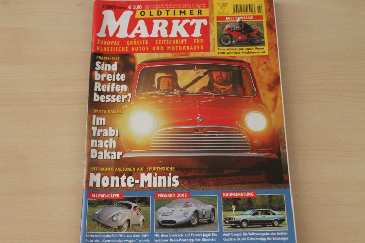 Deckblatt Oldtimer Markt (02/2005)